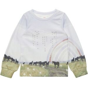 Sweatshirt Pferde Regenbogen