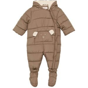 Steppoverall mit abnehmbarem Fuß Bär