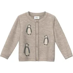 Strickjacke Häkel-Pinguine