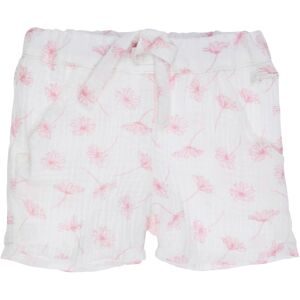 Gymp Musselin-Shorts Blumen natur
