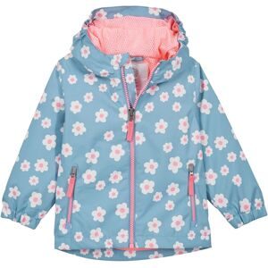 Regenjacke mit Kapuze und Mitwachsfunktion Blumen