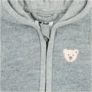 Wollwalk-Overall mit Kapuze