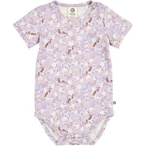 Body kurzarm Einhörner Blumen