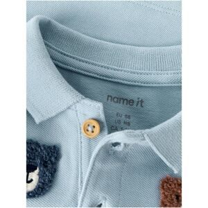 Poloshirt langarm Bären