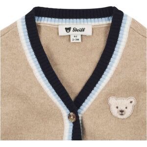 Steiff Strickjacke Bär beige