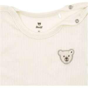 Steiff Body kurzarm Bär Rippqualität natur unisex
