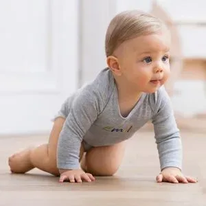 Body langarm personalisiert mit Namen