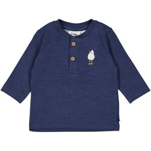 Feetje Henley-Shirt langarm Möwe blau