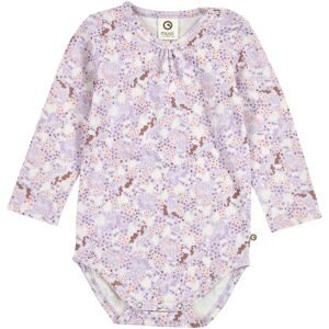 Body langarm Einhörner Blumen