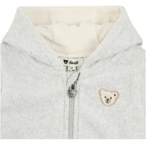 Fleece-Overall Kapuze mit Ohren und Klappfuß