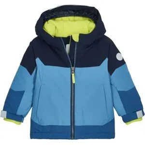 Winterjacke mit Kapuze Colorblock