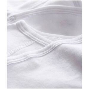 Petit Bateau - Body, langarm, Lot 2 bodies naiss ML 54218, 12 Monate, Weiss