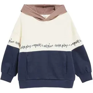 Sweatshirt mit Kapuze Colorblock