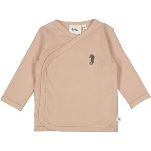Wickelshirt langarm Seepferdchen Rippqualität