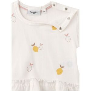 Sanetta Pure T-Shirt Zitronen Volant natur