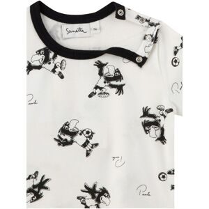 Sanetta T-Shirt DFB Maskottchen Paule natur   mehrfarbig 68/74 unisex