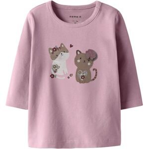 Shirt langarm Katzen