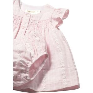 Mayoral Webkleid Flügelarm Blumen rosa   natur