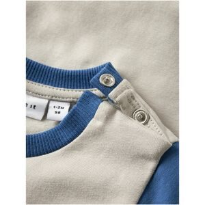 name it Sweatshirt mit Tasche Koala beige   mehrfarbig