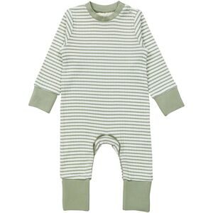 Overall mit Klappfuß Ringel Rippqualität