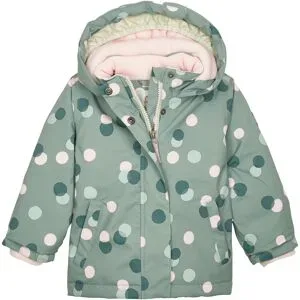 Winterjacke mit Kapuze Punkte