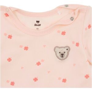 Steiff Body kurzarm Blumen Bär rosa