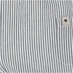 Huttelihut Latzhose Ringel blau   weiss