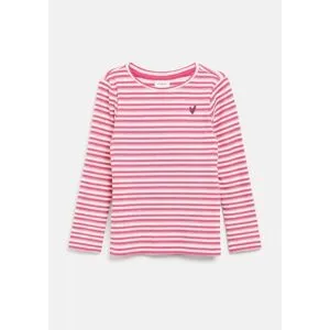 Shirt langarm Ringel Glitzer