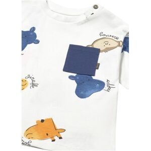 Mayoral T-Shirt Safari-Tiere natur   mehrfarbig