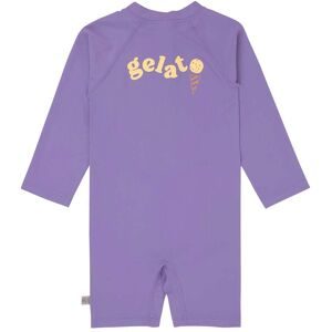 Lässig Schiwmmanzug lang mit UV-Schutz Eis lila 74/80