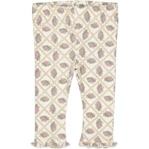Leggings Blumen Rüschen