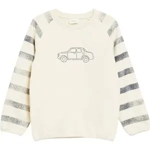 Raglan-Sweatshirt Ringel Auto