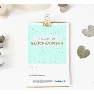 baby-walz Geschenkgutschein blau unisex
