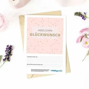 baby-walz Geschenkgutschein rosa unisex