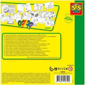 SES - Ich lerne kleben Bastelset, Multicolor