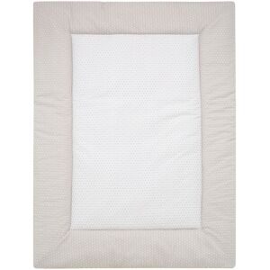 ALVI Krabbeldecke 100x135 cm Raute taupe