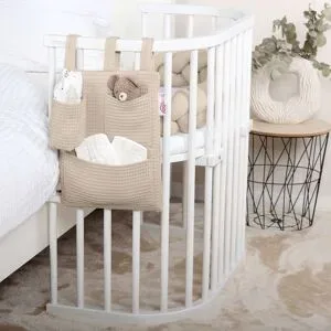 babybay Utensilo Waffelpiqué braun unisex