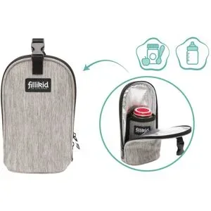 fillikid USB-Flaschenwärmer grau unisex