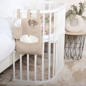 babybay Utensilo Waffelpiqué braun unisex