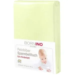 Feinbiber-Spannbetttuch 60x120 cm - 70x140 cm