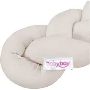 babybay Nestchenschlange Jersey geflochten 200 cm beige unisex