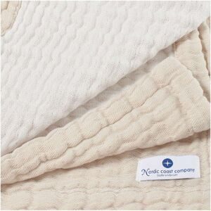 Nordic coast company Babydecke Musselin 75x75 cm natur unisex