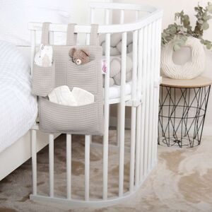 babybay Utensilo Waffelpiqué grau unisex