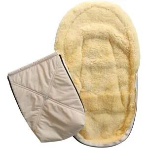 Lammfellfußsack für Babyschalen EMMY