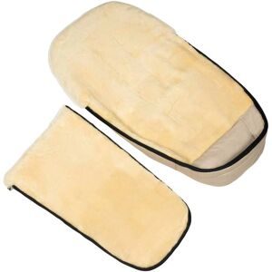 Werner Christ Baby Lammfell-Fußsack Flims beige unisex