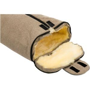 babycab Winterfußsack Lammfell Oolu Wool für Tragewannen und Babyschalen braun unisex