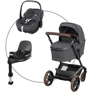 Kombikinderwagen Fame inkl. Babyschale Pebble 360 Pro 2 und Isofix-Basis FamilyFix 360 Pro