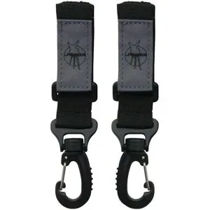 Befestigungshaken Stroller Hooks black