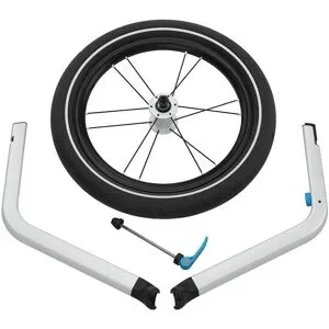 Thule Jog Kit für Chariot Sport double, Chariot Cross double Chariot Cab double (bis 2024) schwarz unisex