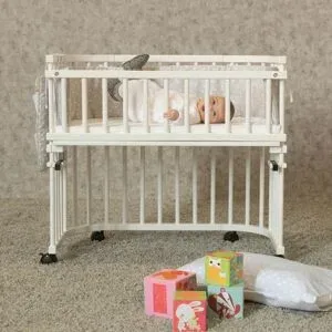 babybay Verschlussgitter für Beistellbett Maxi und Boxspring weiss unisex